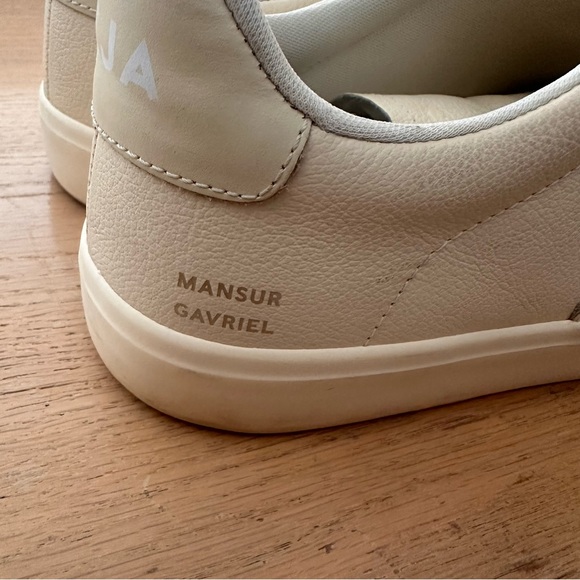 Veja x Mansur Gavriel campo Tan Low-Top Sneakers Sz 9 - Picture 4 of 8